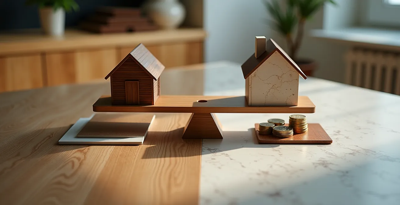 Analyse visuelle comparative du retour sur investissement selon les quartiers