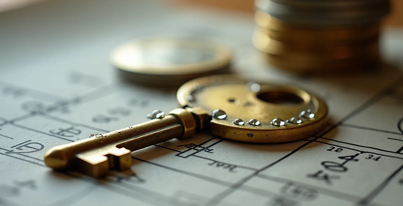 Représentation visuelle du cycle d'investissement BRRRR avec éléments symbolisant chaque étape